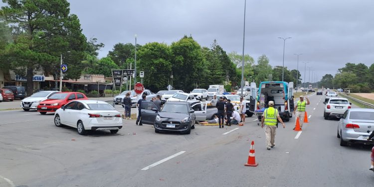 Ahora: siniestro de tránsito con lesionados en Solanas