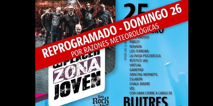Cierra Buitres! “Sólo Rock y Vos” se realizará el domingo 26 desde las 14 horas