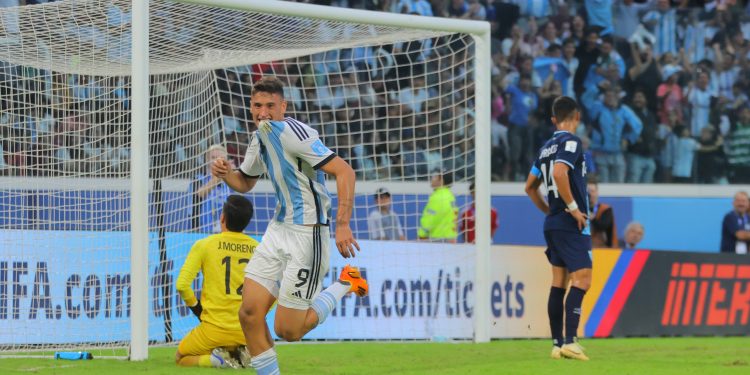 Argentina alcanzó por novena vez la clasificación a octavos de final en la historia de la Copa Mundial Sub 20