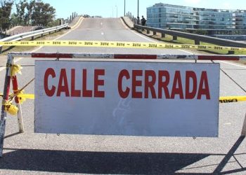 Puente 2 de La Barra se cierra desde  hoy y hasta los días previos a la temporada para su estabilización definitiva