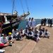 La expedición Darwin200 llegó a Punta del Este y recibió la visita de las Escuelas 31 y 47 de Pan de Azúcar