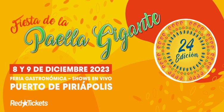 Vuelve la tradicional Paella Gigante de Piriápolis; viernes 8 y sábado 9 de diciembre con la presencia del presidente de la República