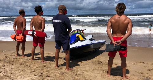 Piriápolis: fueron 63 las personas rescatadas por la Brigada de Guardavidas entre viernes y sábado