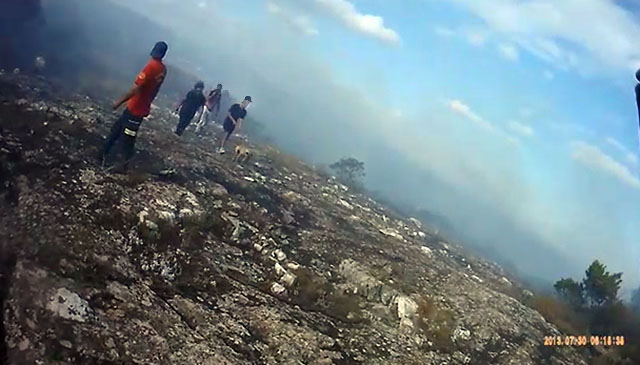 Piriápolis: Justicia condenó al autor de incendio en Sierras del Tirol; 18 meses de prisión que cumplirá bajo régimen de libertad a prueba