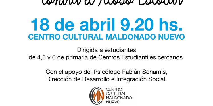 Primera jornada de sensibilización contra el acoso escolar convoca a alumnos de primaria