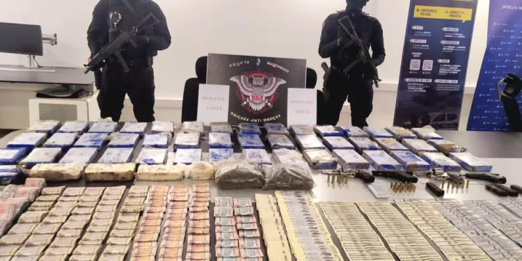 San Carlos: Policía desarticuló red de narcotráfico incautando 52 kilos de drogas, armas, vehículos y dinero; tres condenados
