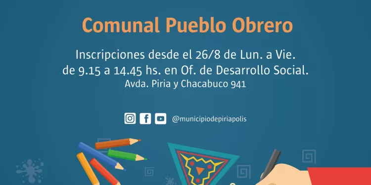 Talleres Inclusivos en Piriápolis: inscripciones se abren este lunes 26 de agosto