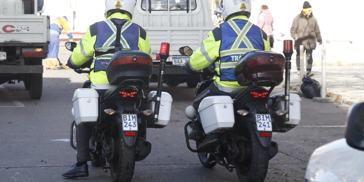 Dirección de Tránsito inspeccionó 243 vehículos y realizó 154 espirometrías