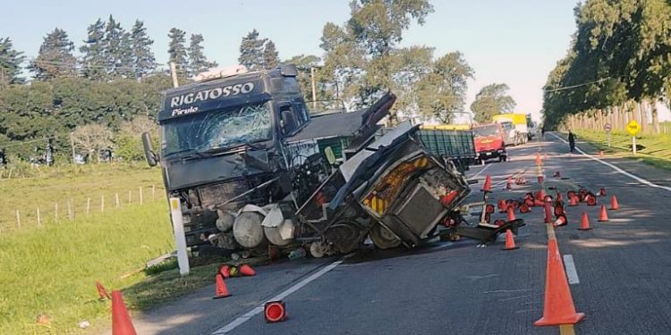 Siniestro de tránsito deja un operario de máquinaria vial fallecido