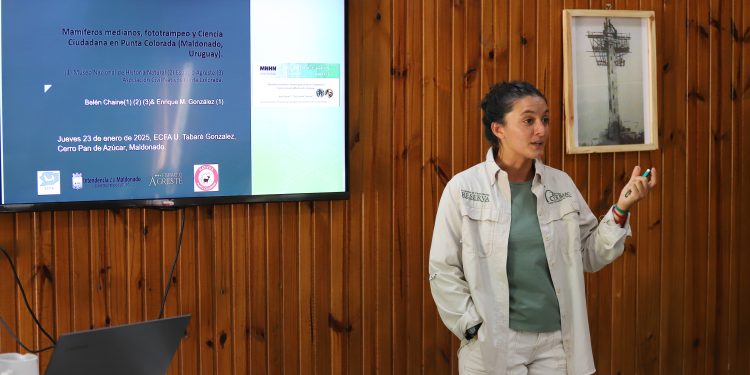 ECFA: presentaron resultados del relevamiento de medianos mamíferos en Punta Colorada