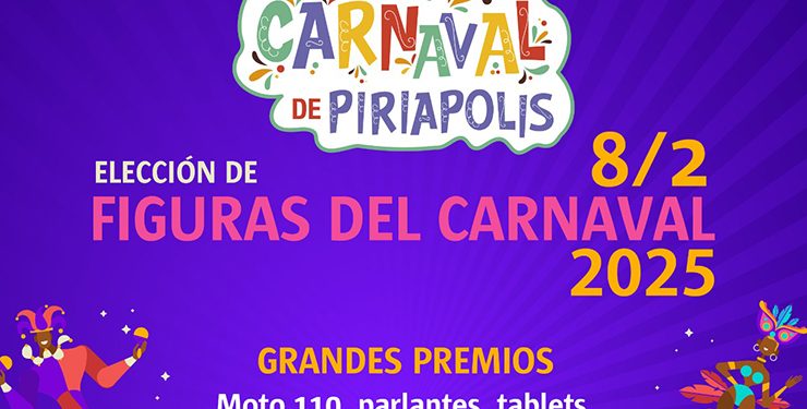 Piriápolis elige a sus figuras del Carnaval 2025! Grandes premios y la actuación de Bafo da Onça, Rhianna, Generación Lubola y Mauri y los @