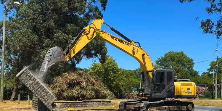 Obras en el Parque «La Cascada»