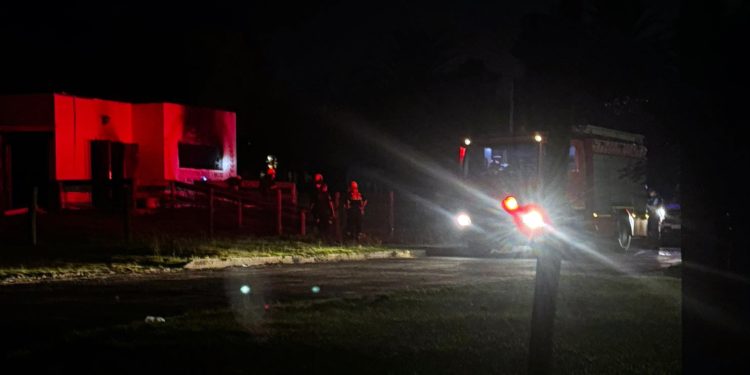 Incendio en Acridu Piriápolis deja perdidas parciales con importantes daños materiales; habría sido intencional