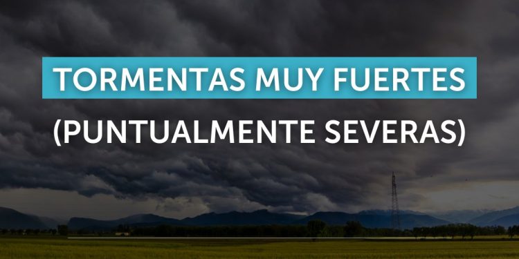 Alerta Meteorológica: Inumet Pronostica Tormentas  muy fuertes para la Noche del Miércoles