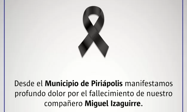 Obituario: Municipio de Piriápolis lamenta profundamente el fallecimiento de Miguel Izaguirre, funcionario municipal