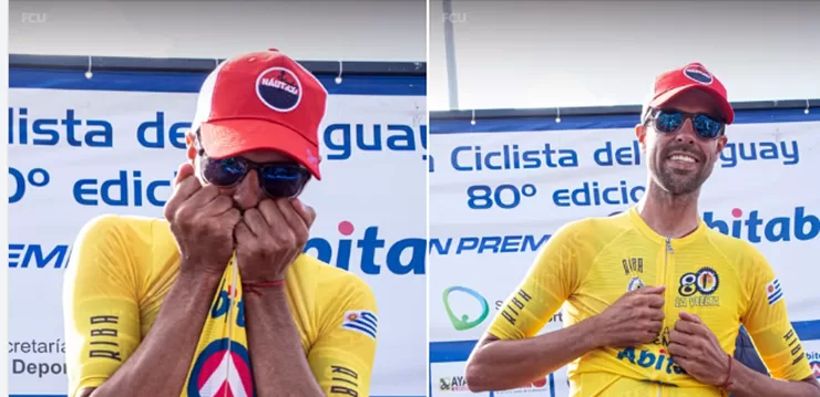  Anderson Maldonado se corona Campeón de la Histórica 80ª Vuelta Ciclista del Uruguay; la victoria en Maldonado fue clave para la consagración