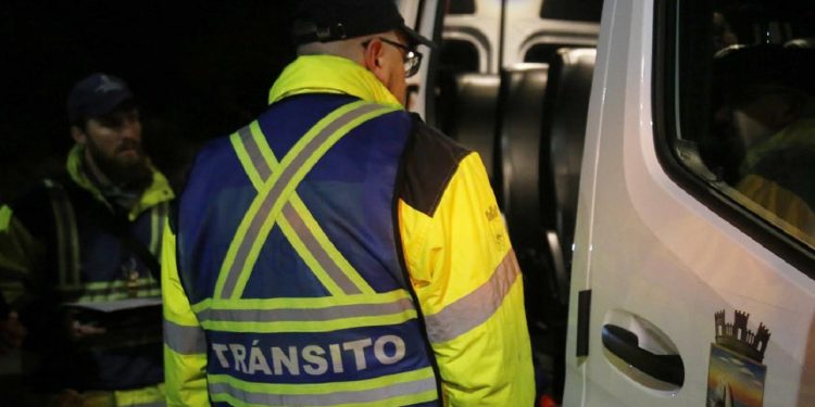 Dirección de Tránsito efectuó 325 fiscalizaciones y retuvo 12 vehículos