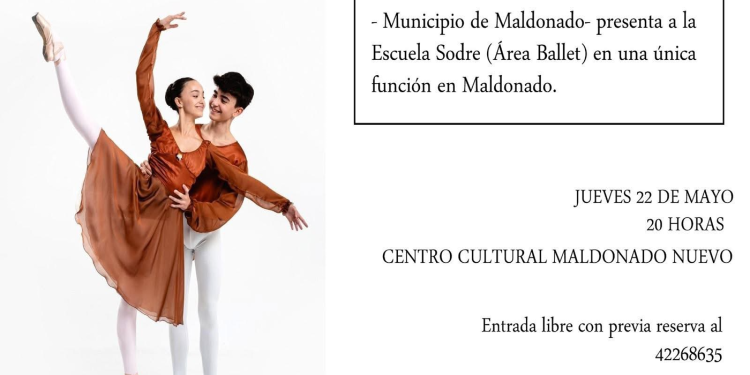 Se presenta Escuela de Ballet del Sodre