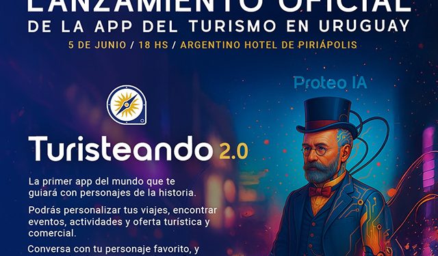 Lanzamiento en el Argentino Hotel de «Turisteando 2.0», la APP que une historia, turismo e inteligencia artificial