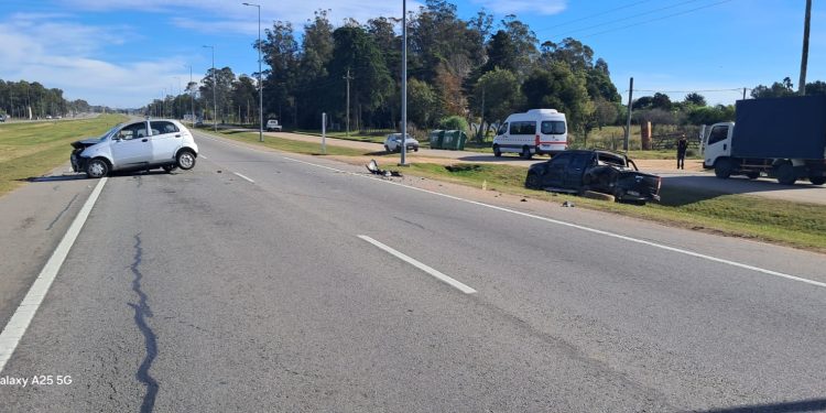 Ocean Park: choque en Interbalnearia deja un herido grave