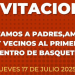 Primer Encuentro de Básquetbol en Gregorio Aznárez: este jueves en el polideportivo