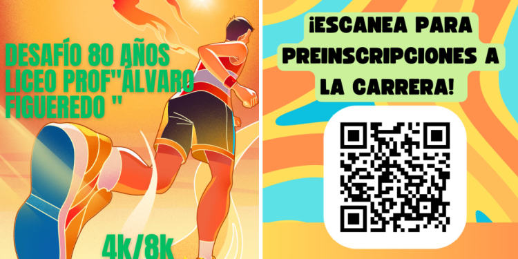 Correcaminata celebra 80 años del Liceo de Pan de Azúcar; sábado 9 de agosto