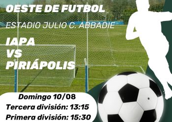 Tres encuentros marcan el calendario del fútbol local este fin de semana en Pan de Azúcar