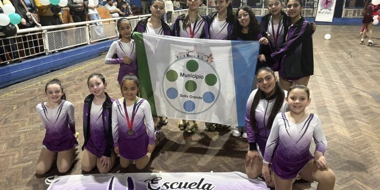 Destacada participación de la Escuela de Patín Artístico de Solís Grande en la Copa Amistad