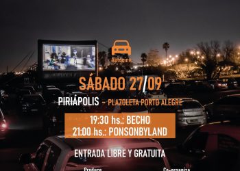 El cine uruguayo se proyecta frente al mar: llega el autocine a Piriápolis