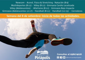 Piriápolis lanza 13 propuestas deportivas y recreativas para todas las edades