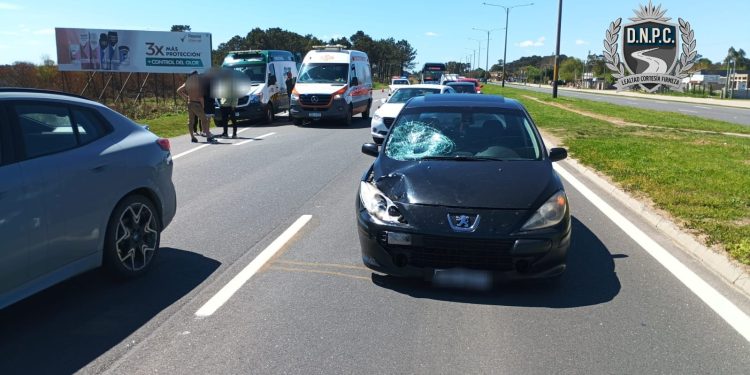Siniestro de tránsito en El Pinar deja un peatón herido de gravedad
