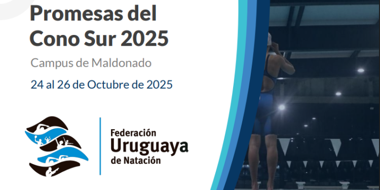 Natación: Maldonado recibe la 33ª edición del Torneo Promesas del Cono Sur; del 24 al 26 de octubre en el Campus