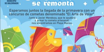 Concurso de cometas en Playa Mansa: Municipio de Maldonado celebra la llegada de la primavera