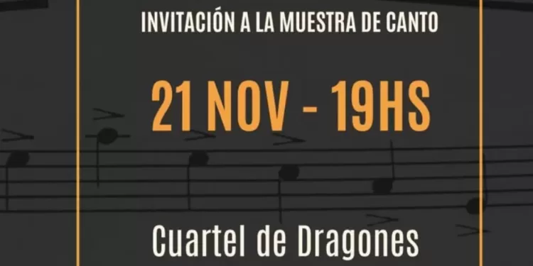 Muestra de canto a capella este viernes en el Cuartel de Dragones de Maldonado