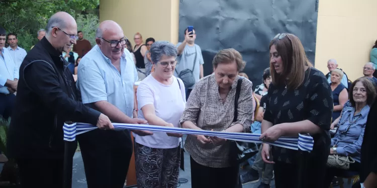 Abella inauguró Hogar Diurno y Centro Comunal de Gregorio Aznárez