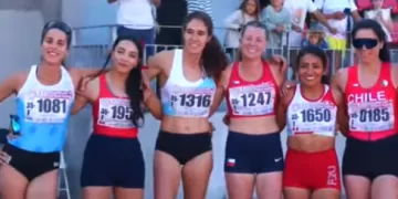 Sudamericano Master de Chile: Camila Pérez vicecampeona de América en los 800 metros