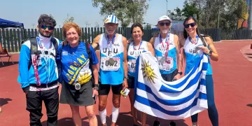 Brillante actuación uruguaya en el Sudamericano de Chile: Ana Giuffra doble medalla de oro