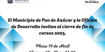 Municipio de Pan de Azúcar invita al cierre de cursos municipales; este viernes en plaza 19 de Abril