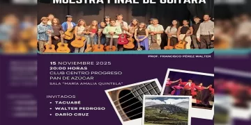 Clausura de curso de guitarra en Pan de Azúcar