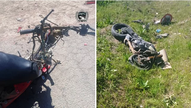 Los Cerrillos: choque de motos deja un hombre fallecido y una mujer herida