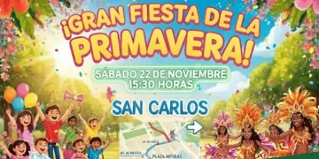 ¡San Carlos se viste de fiesta! Llega el gran desfile de la Primavera; sábado 22 desde las 15:30