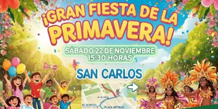 ¡San Carlos se viste de fiesta! Llega el gran desfile de la Primavera; sábado 22 desde las 15:30