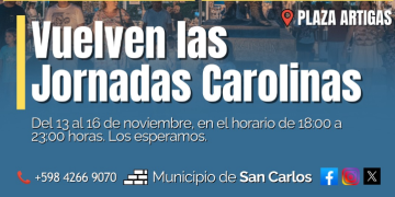 San Carlos celebra el regreso de las Jornadas Carolinas con cuatro días de fiesta, música y comunidad