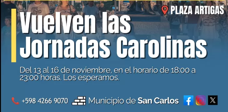 San Carlos celebra el regreso de las Jornadas Carolinas con cuatro días de fiesta, música y comunidad