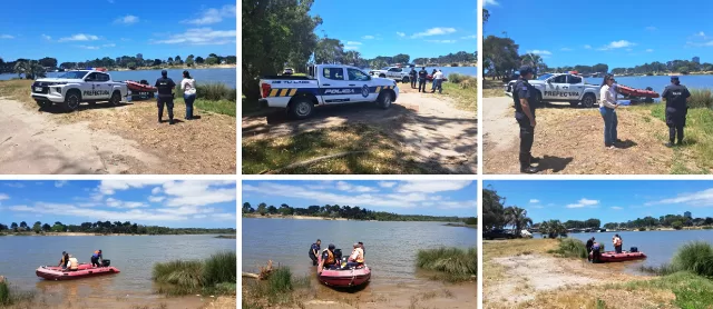 Autoridades de la IDM intervienen ante denuncias por pesca irregular de corvina negra en el Arroyo Maldonado