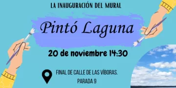 Mural “Pintó Laguna” se inaugurá este jueves en La Capuera