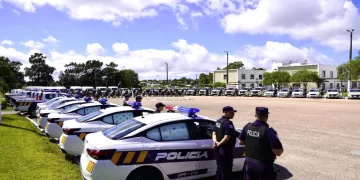 Ministerio del Interior presentó el recambio anual de la flota policial con más de 600 nuevos vehículos