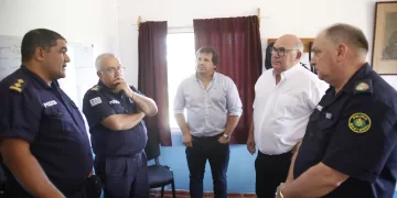 Abella acompañó jornada de reconocimientos en Las Rosas