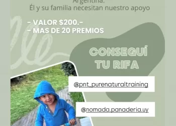 Rifa solidaria en Piriápolis para apoyar la recuperación de Milo: últimas horas para sumarse, es mañana