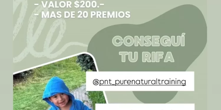 Rifa solidaria en Piriápolis para apoyar la recuperación de Milo: últimas horas para sumarse, es mañana